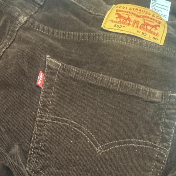 Levi's Dark Brown Corduroy Pants - Picture 6 of 9